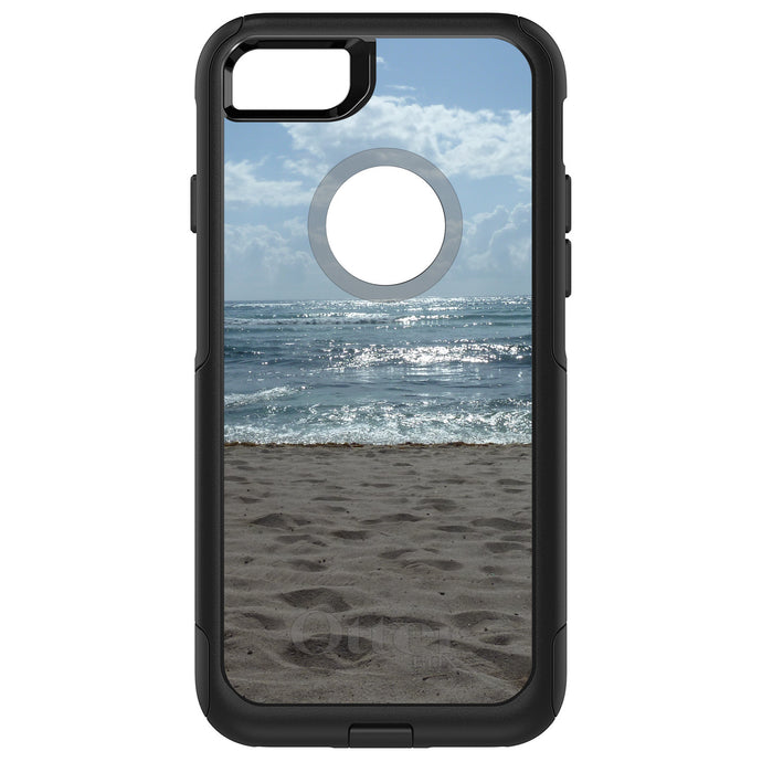 DistinctInk OtterBox Commuter Series Case for Apple iPhone or Samsung Galaxy - Ocean Horizon Akumal Mexico