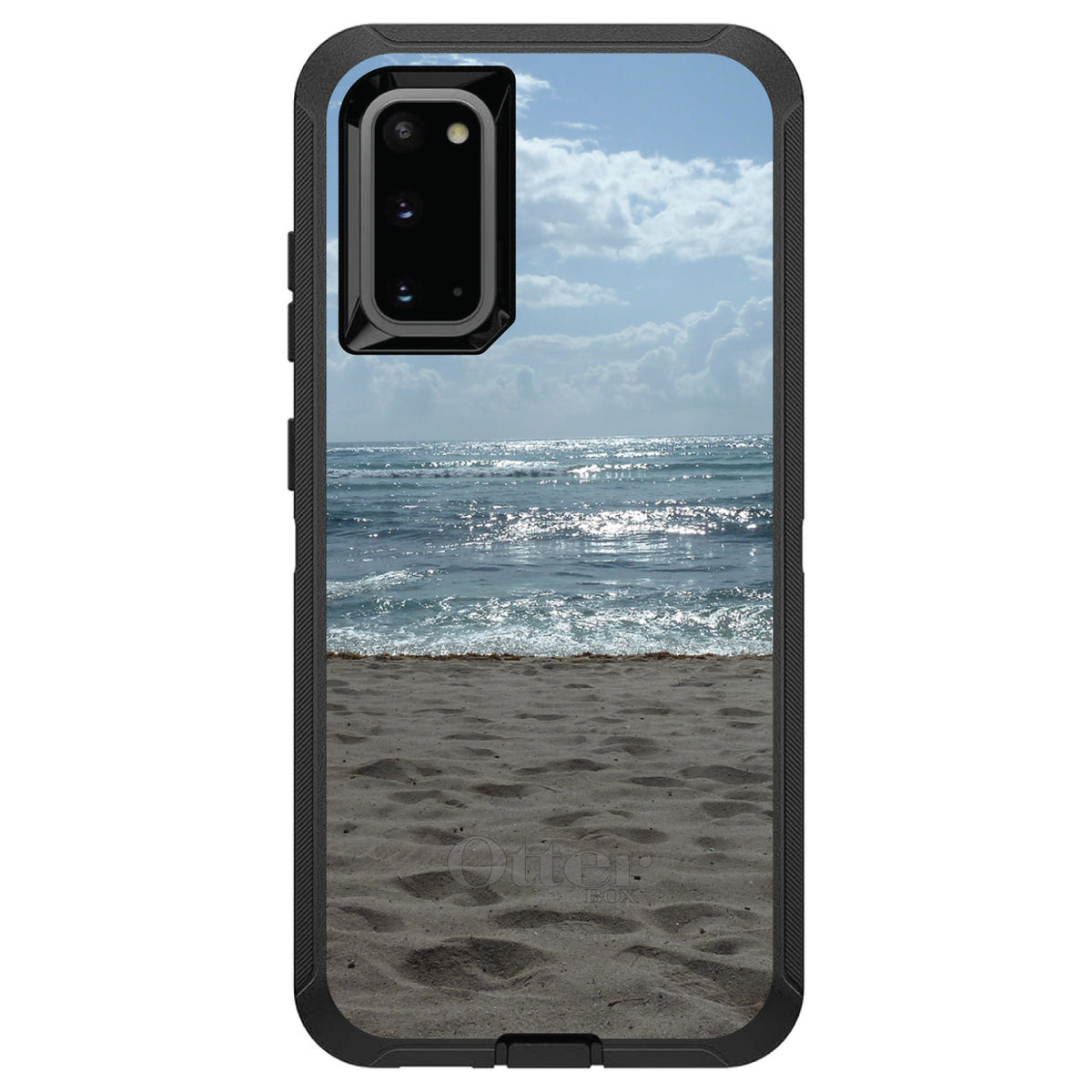 Ocean Horizon Akumal Mexico OtterBox Defender Case for iPhone & Galaxy, view 8