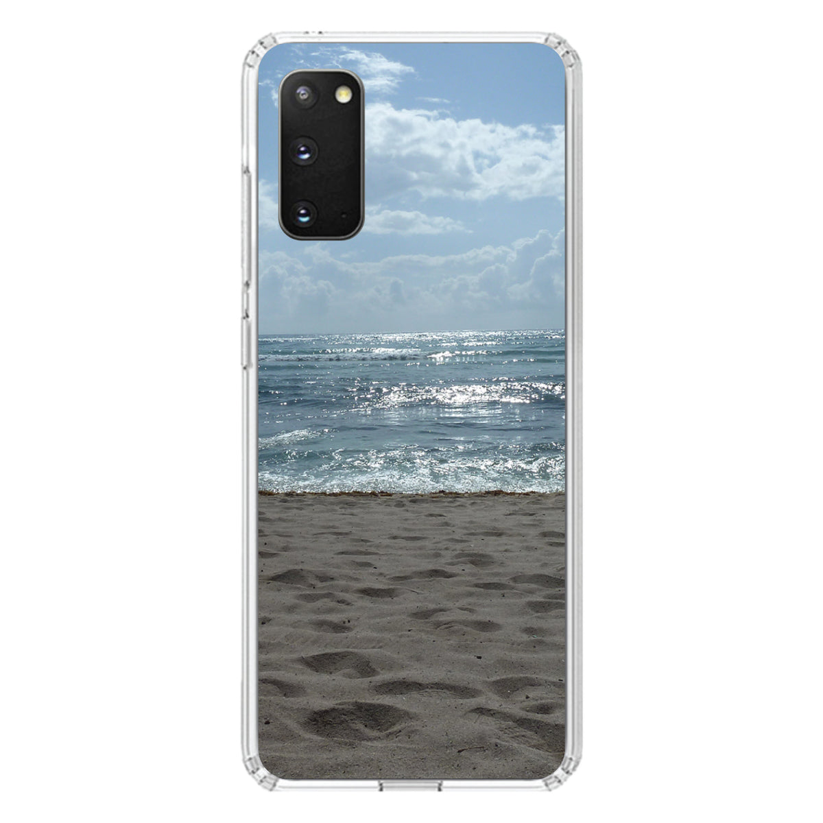 Ocean Horizon Akumal Mexico Clear Shockproof iPhone Case, view 14