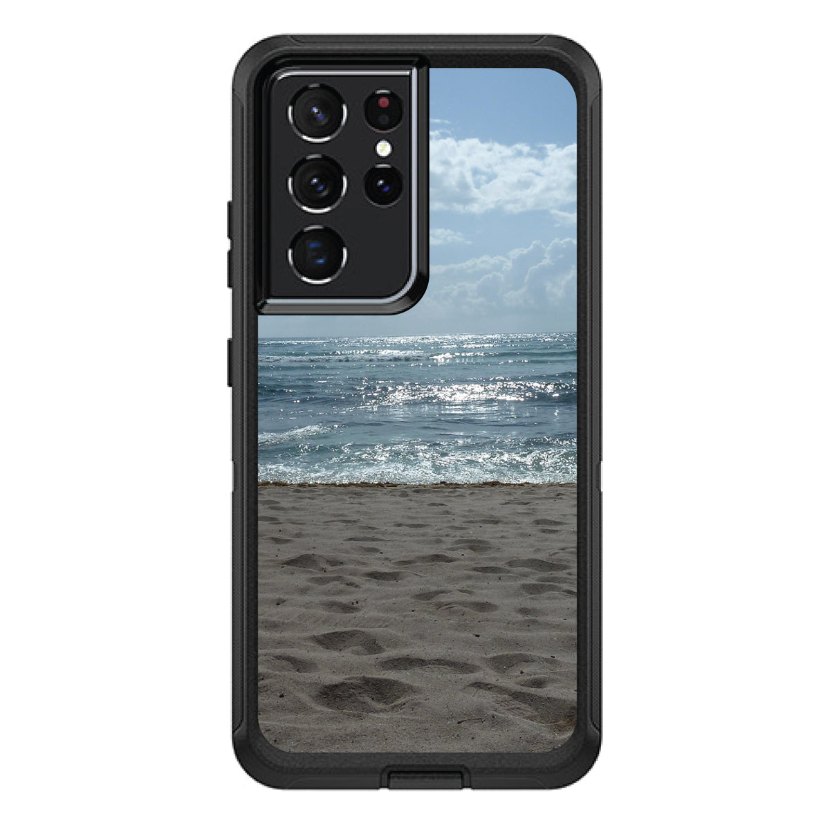 Ocean Horizon Akumal Mexico OtterBox Defender Case for iPhone & Galaxy, view 7