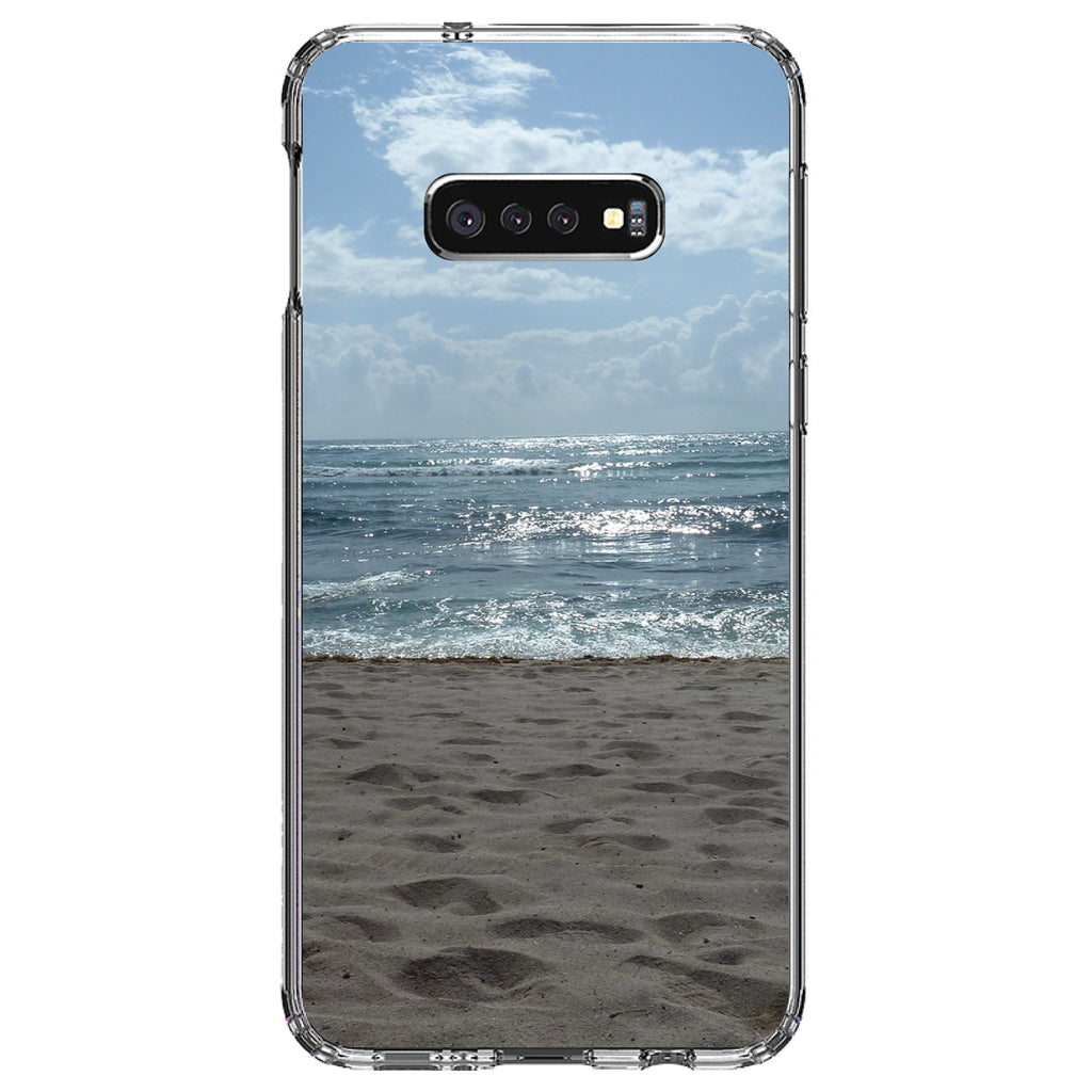 Ocean Horizon Akumal Mexico Clear Shockproof iPhone Case, view 18