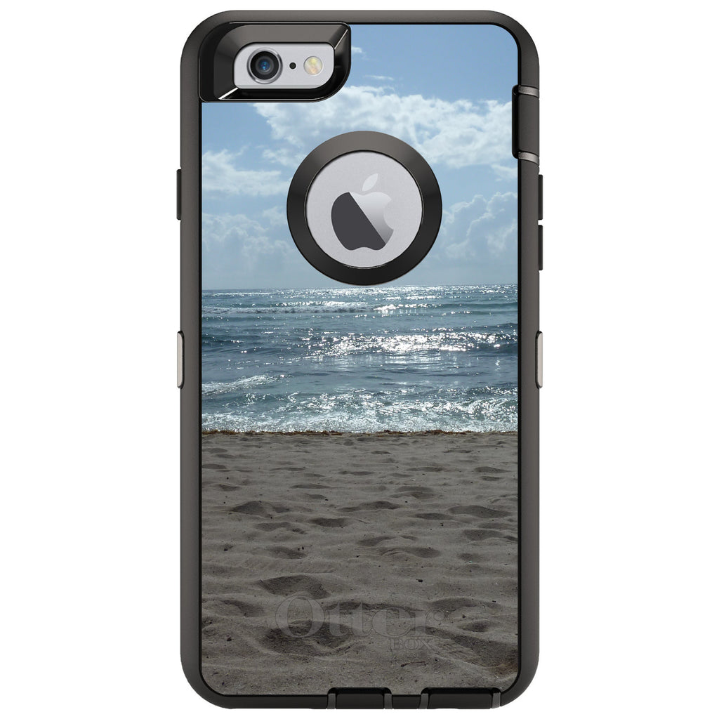 Ocean Horizon Akumal Mexico OtterBox Defender Case for iPhone & Galaxy, view 4