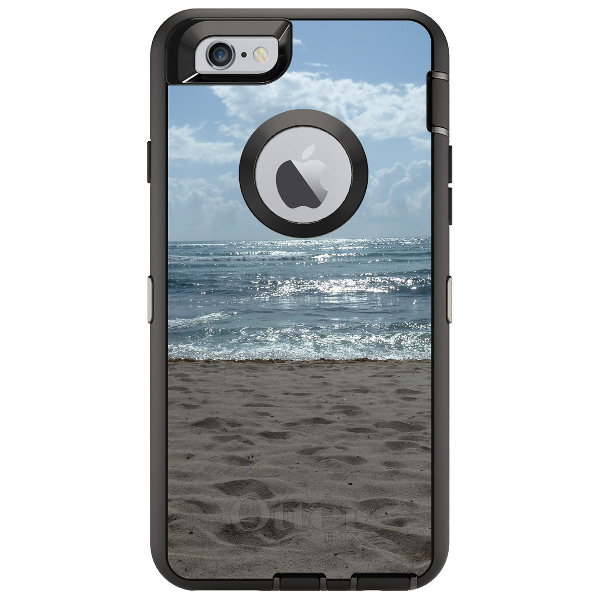 Ocean Horizon Akumal Mexico OtterBox Defender Case for iPhone & Galaxy, view 4