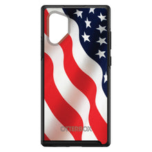 DistinctInk™ OtterBox Symmetry Series Case for Apple iPhone / Samsung Galaxy / Google Pixel - Red White Blue United States Flag USA