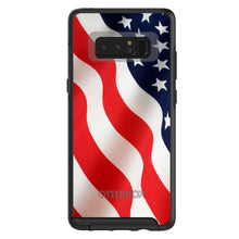 DistinctInk™ OtterBox Symmetry Series Case for Apple iPhone / Samsung Galaxy / Google Pixel - Red White Blue United States Flag USA