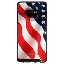DistinctInk™ OtterBox Symmetry Series Case for Apple iPhone / Samsung Galaxy / Google Pixel - Red White Blue United States Flag USA
