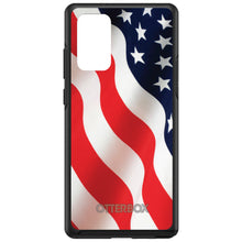 DistinctInk™ OtterBox Symmetry Series Case for Apple iPhone / Samsung Galaxy / Google Pixel - Red White Blue United States Flag USA