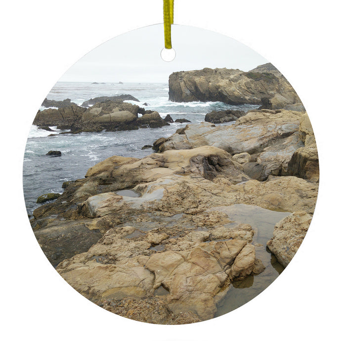 Point Lobos Reserve Ceramic Ornament