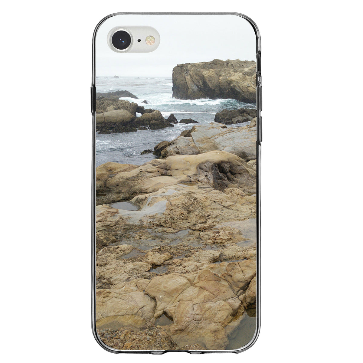 Point Lobos Reserve Clear Shockproof iPhone Case, view 5