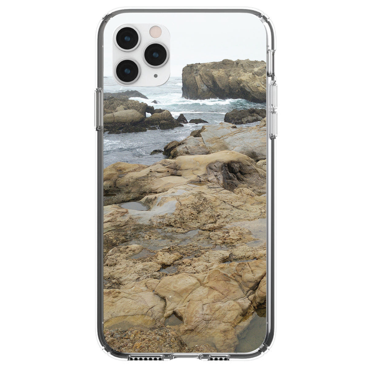 Point Lobos Reserve Clear Shockproof iPhone Case