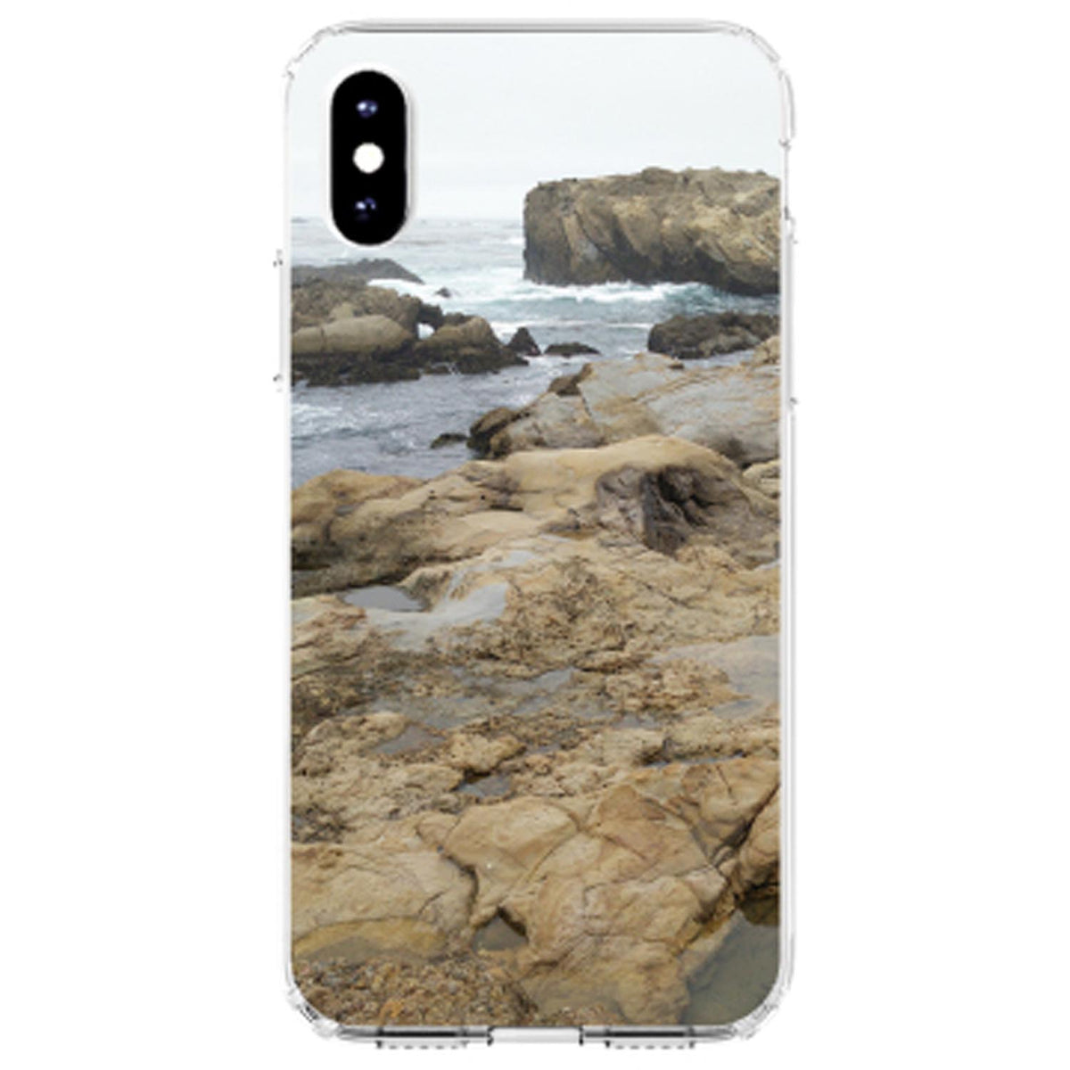 Point Lobos Reserve Clear Shockproof iPhone Case, view 2
