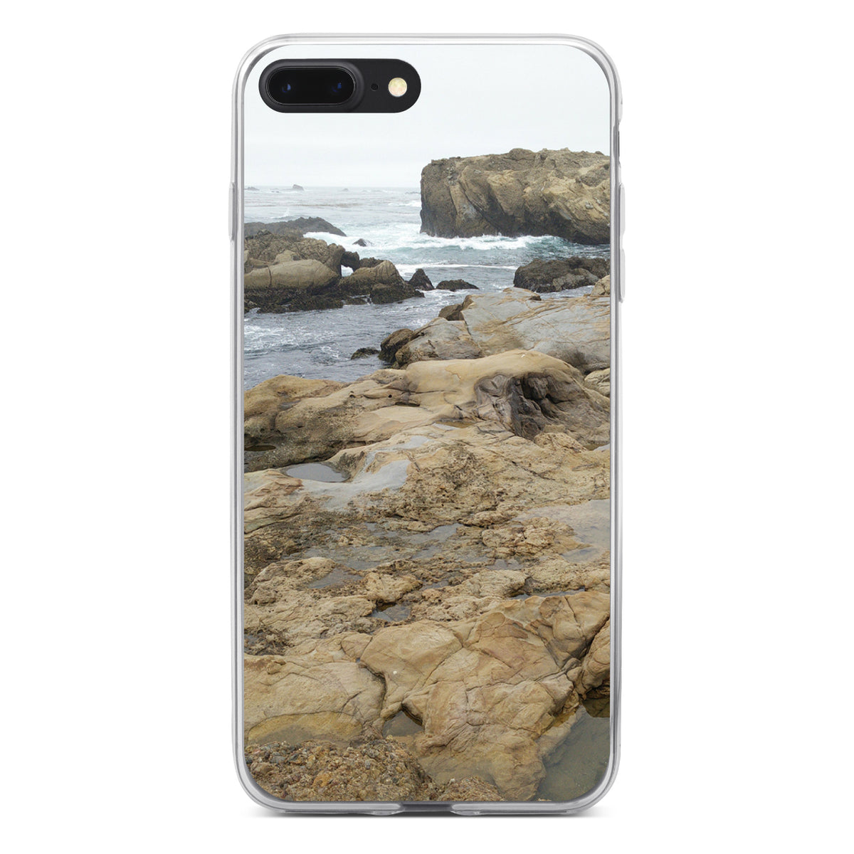 Point Lobos Reserve Clear Shockproof iPhone Case, view 6