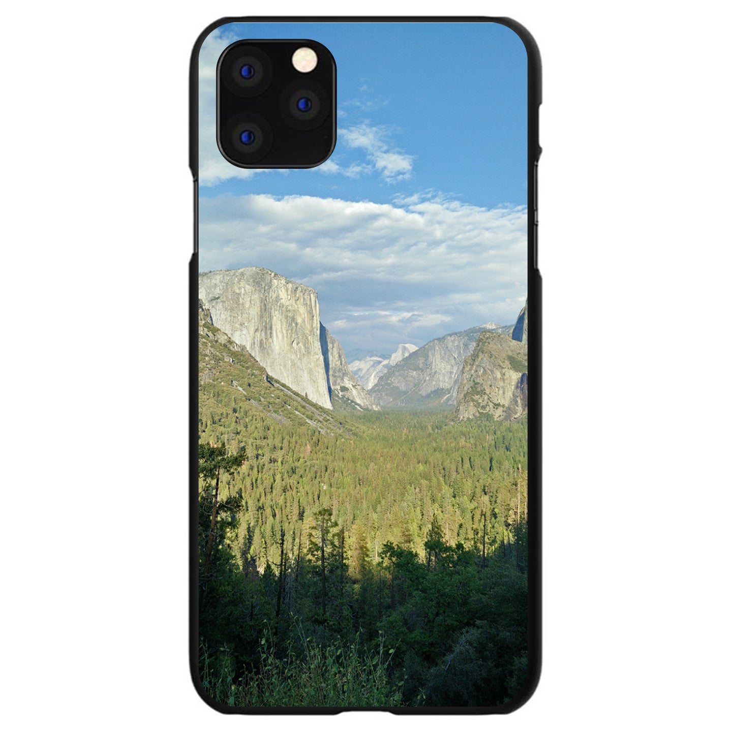 DistinctInk® Hard Plastic Snap-On Case for Apple iPhone or Samsung Galaxy - Yosemite Tunnel View