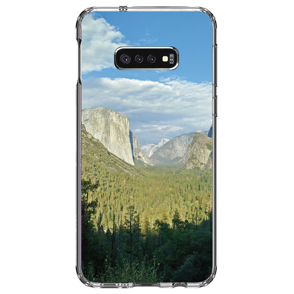 Yosemite Tunnel View Clear Shockproof iPhone Case, view 18