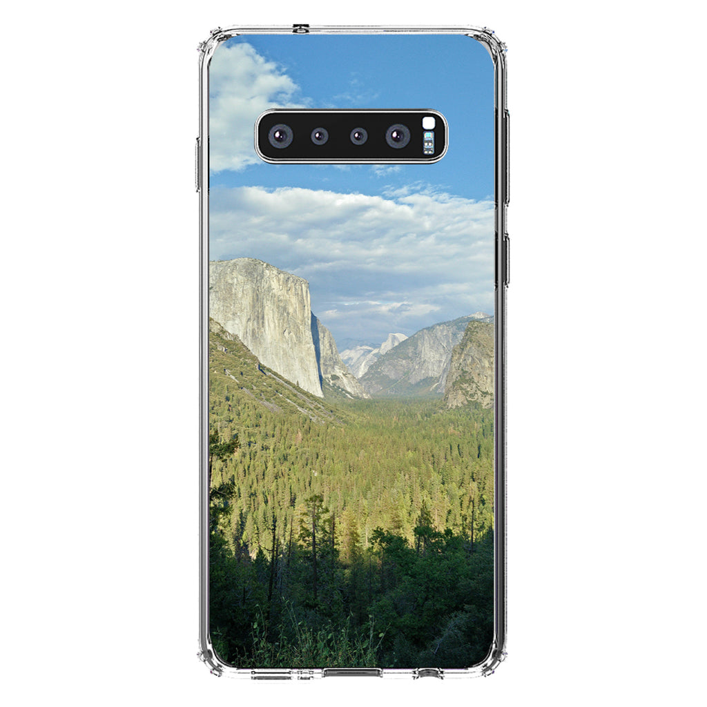 Yosemite Tunnel View Clear Shockproof iPhone Case, view 17