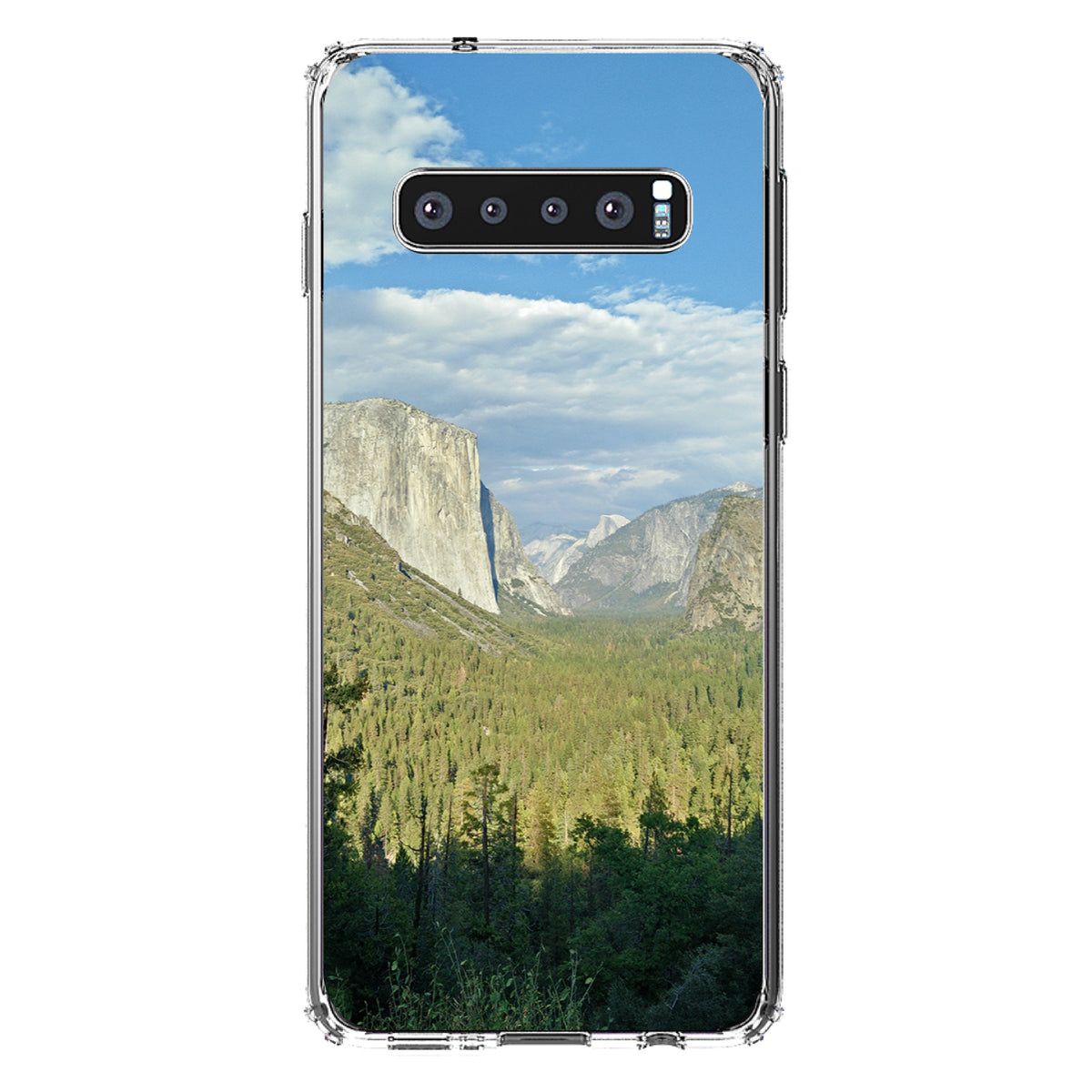Yosemite Tunnel View Clear Shockproof iPhone Case, view 17