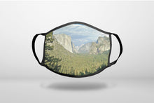 Yosemite Tunnel View - 3-Ply Reusable Soft Face Mask Covering, Unisex, Cotton Inner Layer