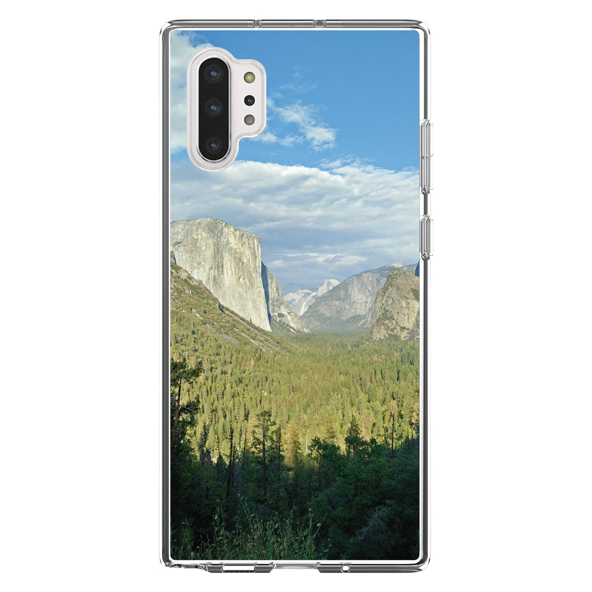 Yosemite Tunnel View Clear Shockproof iPhone Case, view 10