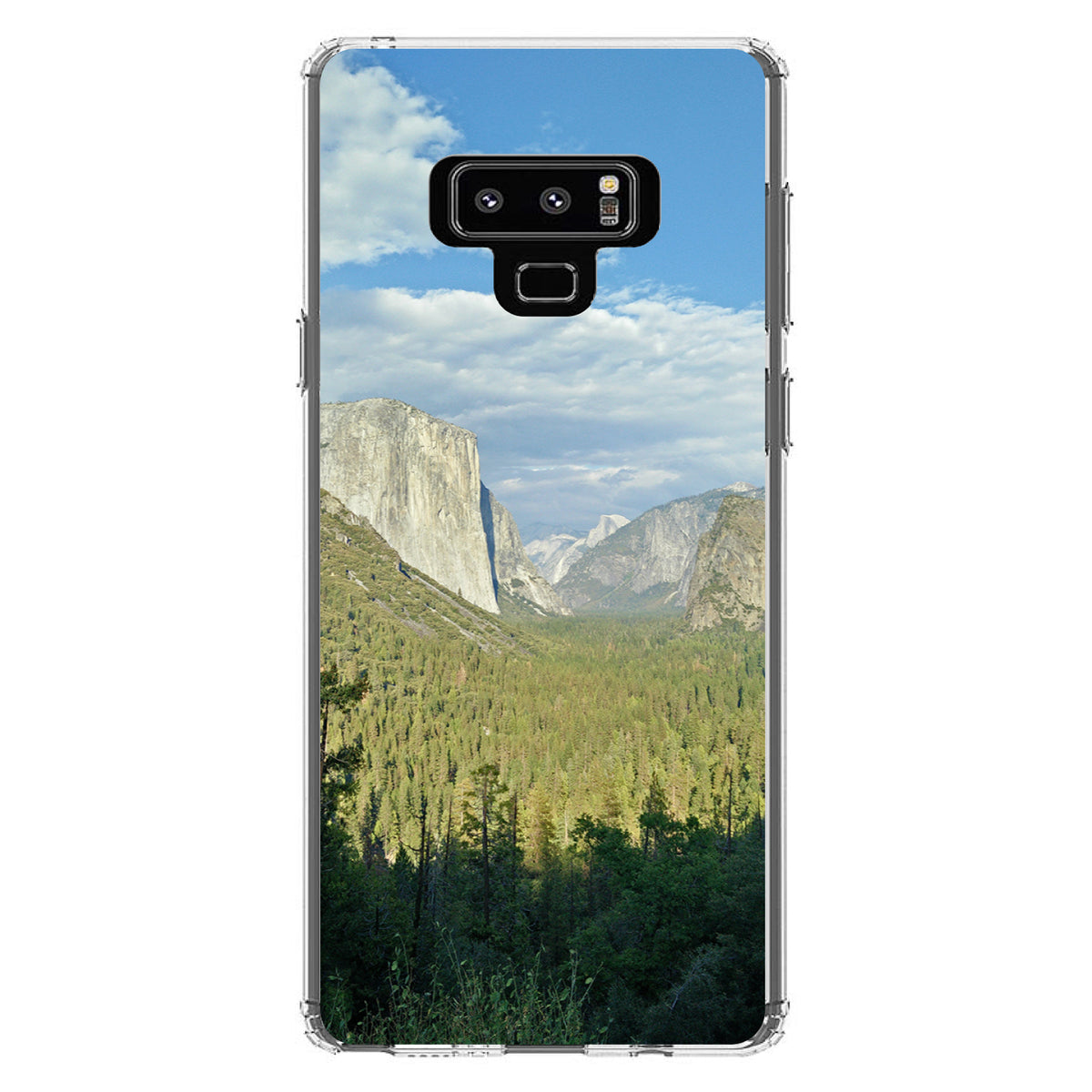 Yosemite Tunnel View Clear Shockproof iPhone Case, view 11