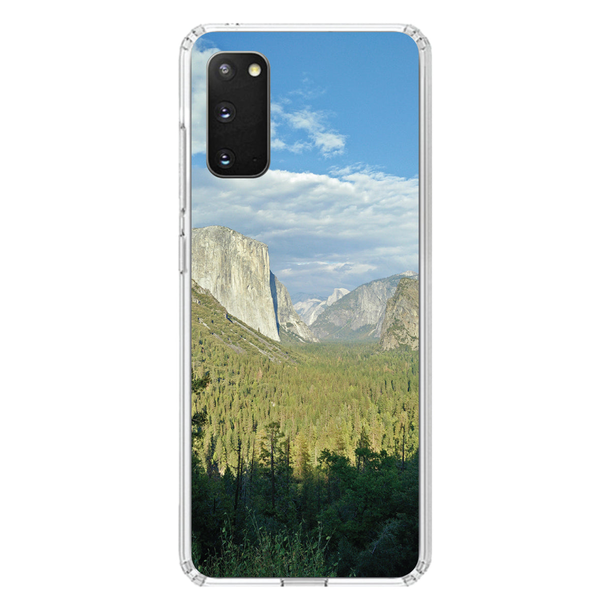 Yosemite Tunnel View Clear Shockproof iPhone Case, view 15