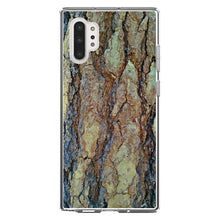 DistinctInk® Clear Shockproof Hybrid Case for Apple iPhone / Samsung Galaxy / Google Pixel - Yosemite Redwood Bark