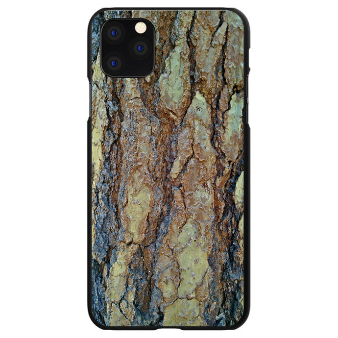 DistinctInk® Hard Plastic Snap-On Case for Apple iPhone or Samsung Galaxy - Yosemite Redwood Bark