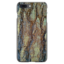 DistinctInk® Hard Plastic Snap-On Case for Apple iPhone or Samsung Galaxy - Yosemite Redwood Bark