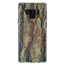 DistinctInk® Clear Shockproof Hybrid Case for Apple iPhone / Samsung Galaxy / Google Pixel - Yosemite Redwood Bark