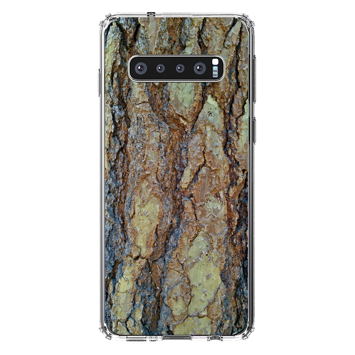 Yosemite Redwood Bark Clear Shockproof iPhone Case, view 17