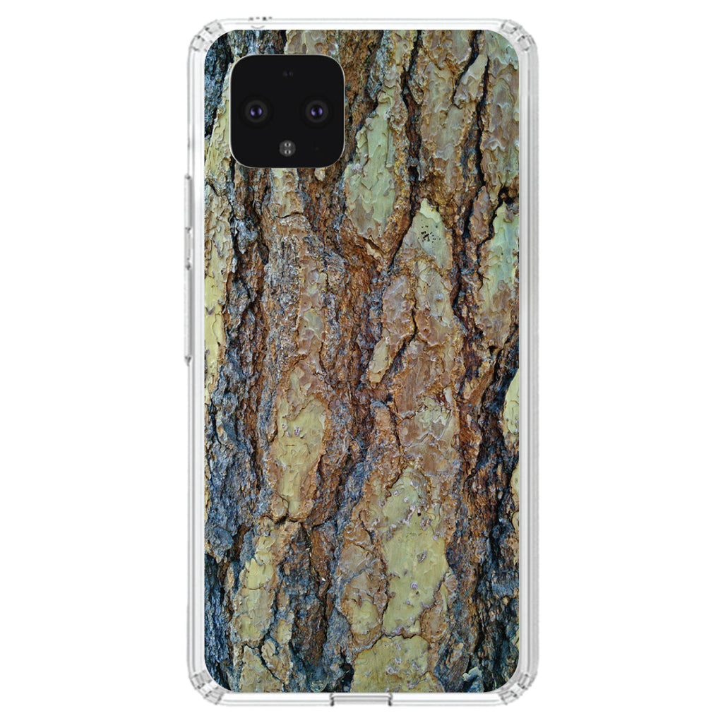 Yosemite Redwood Bark Clear Shockproof iPhone Case, view 24