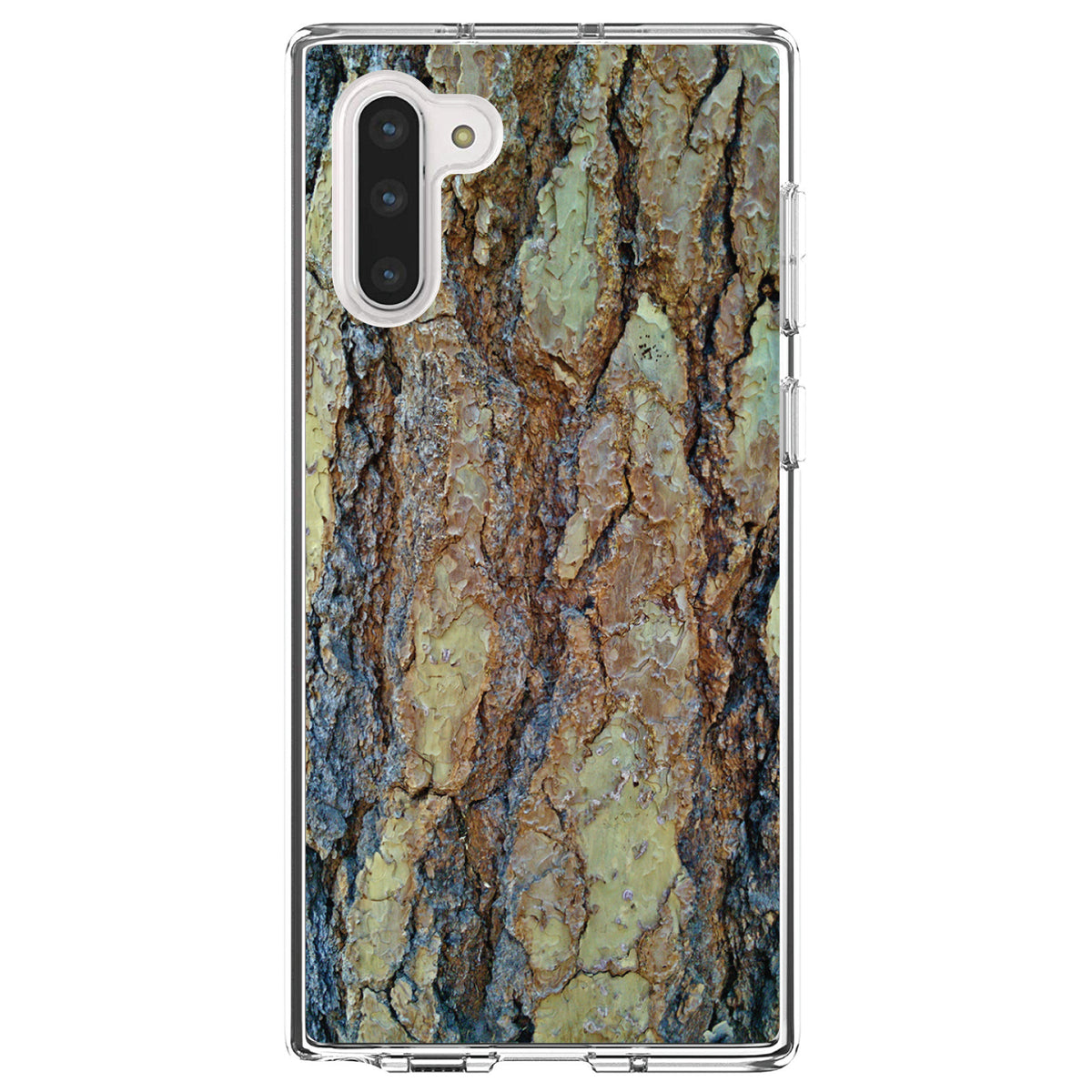 Yosemite Redwood Bark Clear Shockproof iPhone Case, view 9