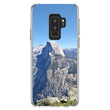 DistinctInk® Clear Shockproof Hybrid Case for Apple iPhone / Samsung Galaxy / Google Pixel - Yosemite Half Dome