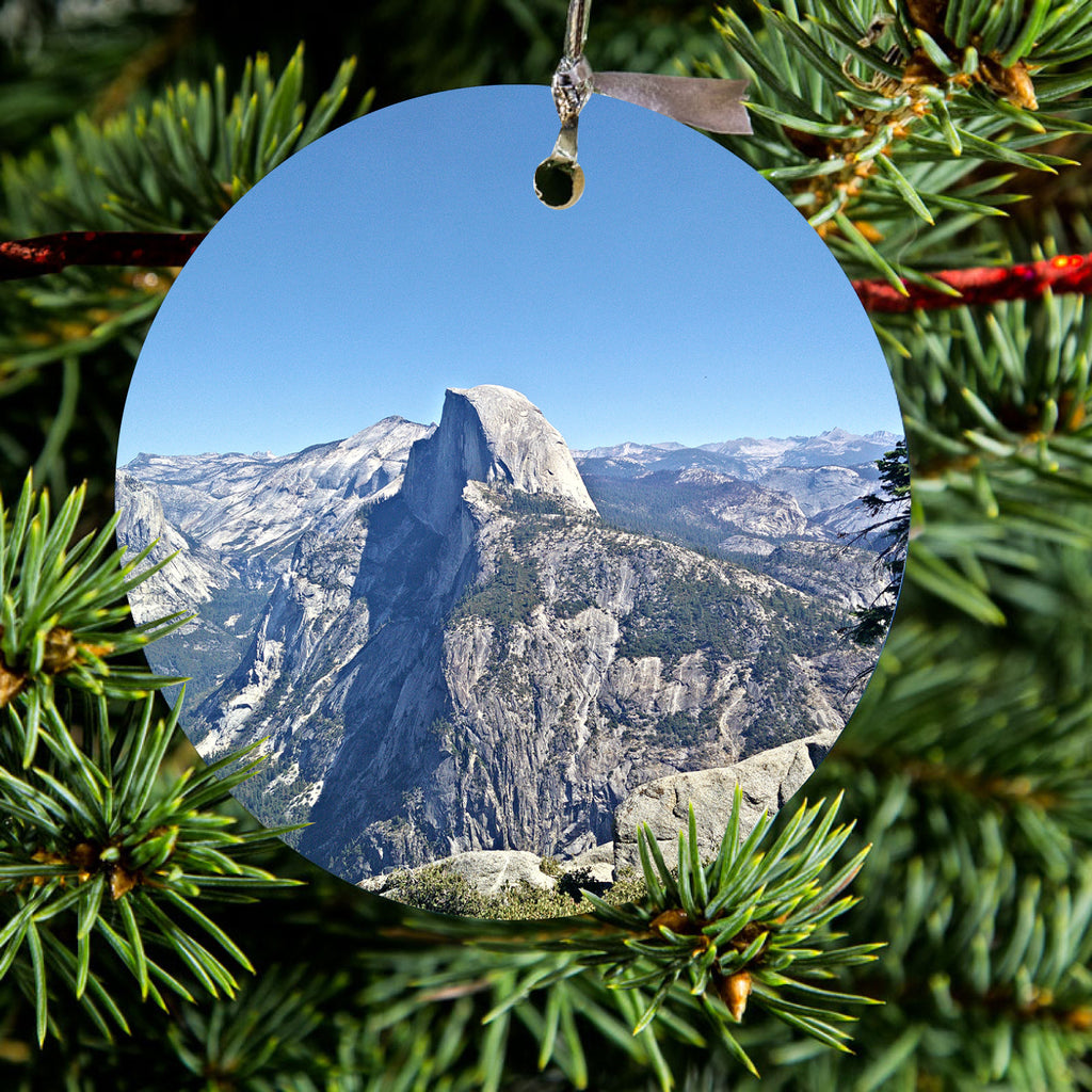 Yosemite Half Dome Ceramic Ornament, view 2
