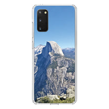 DistinctInk® Clear Shockproof Hybrid Case for Apple iPhone / Samsung Galaxy / Google Pixel - Yosemite Half Dome