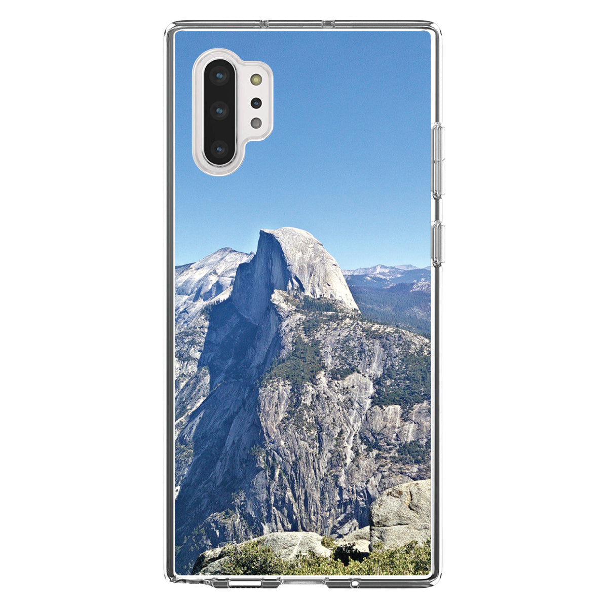 Yosemite Half Dome Clear Shockproof iPhone Case, view 10