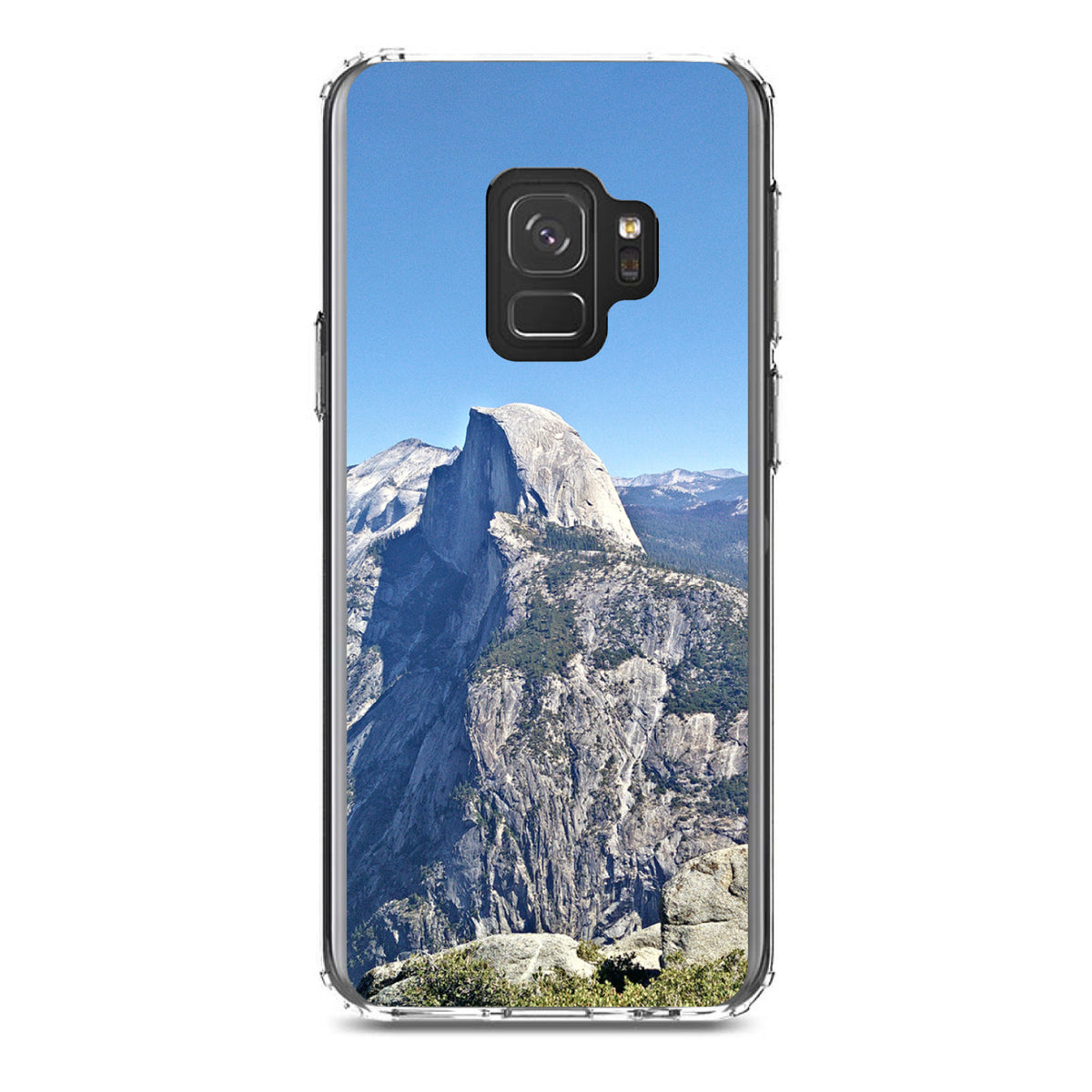 Yosemite Half Dome Clear Shockproof iPhone Case, view 19