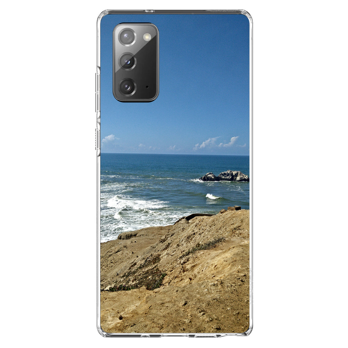 San Francisco Land's End Clear Shockproof iPhone Case, view 7