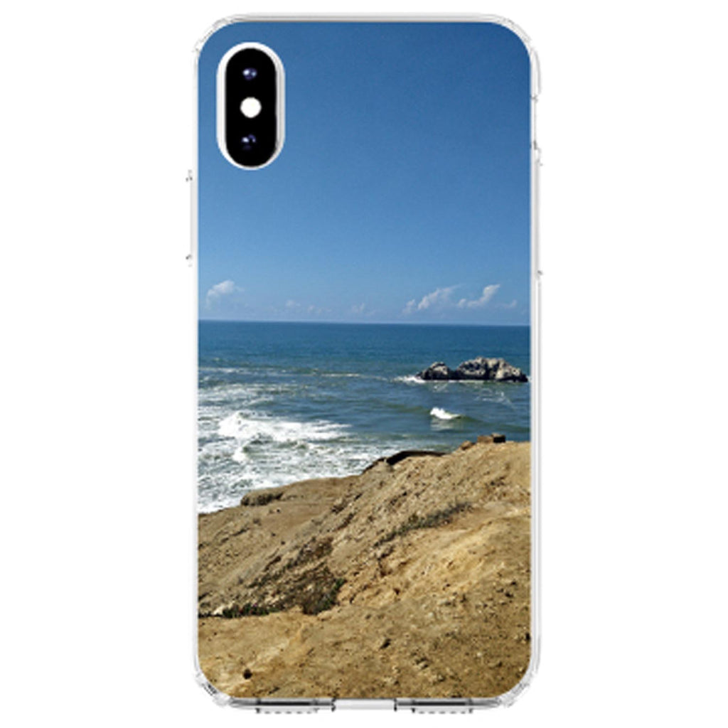 San Francisco Land's End Clear Shockproof iPhone Case, view 3