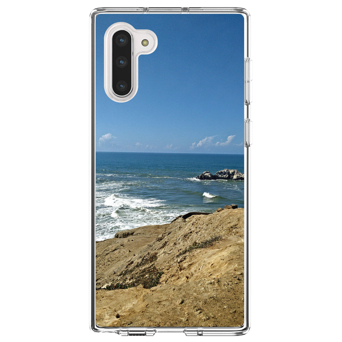 San Francisco Land's End Clear Shockproof iPhone Case, view 9