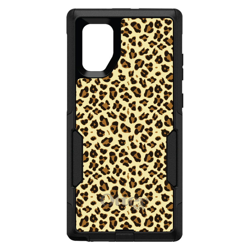 Black Beige Tan Leopard Skin Spots OtterBox Commuter Case for iPhone & Galaxy, view 14