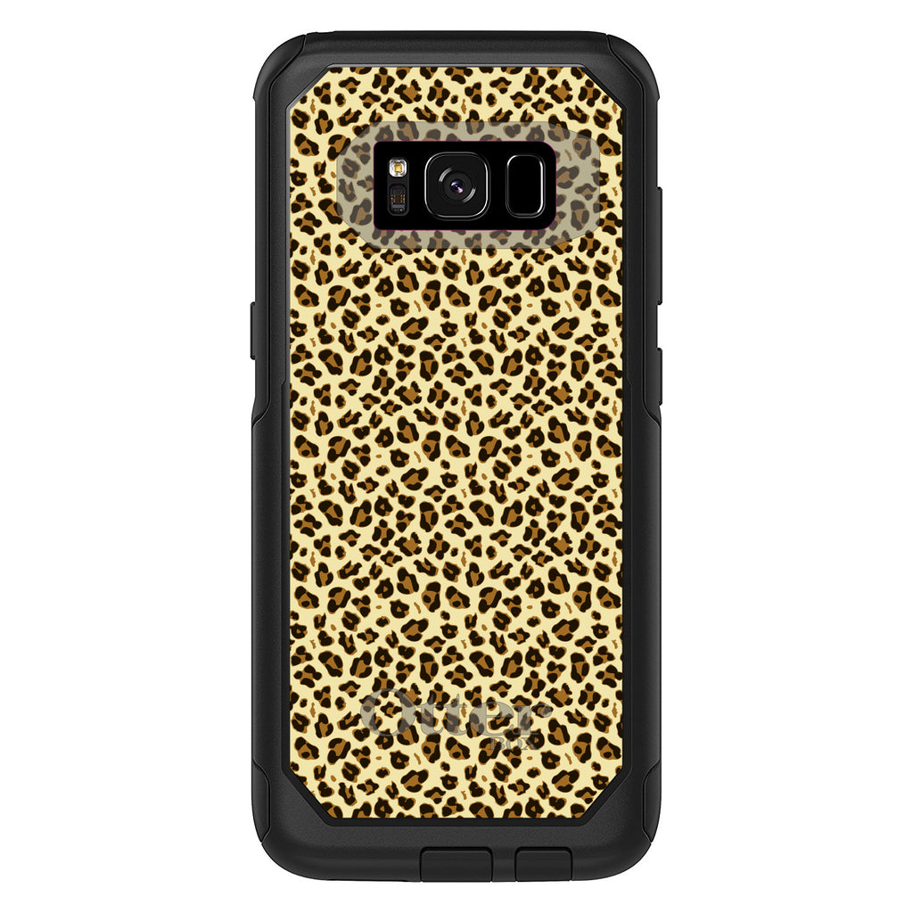 Black Beige Tan Leopard Skin Spots OtterBox Commuter Case for iPhone & Galaxy, view 10