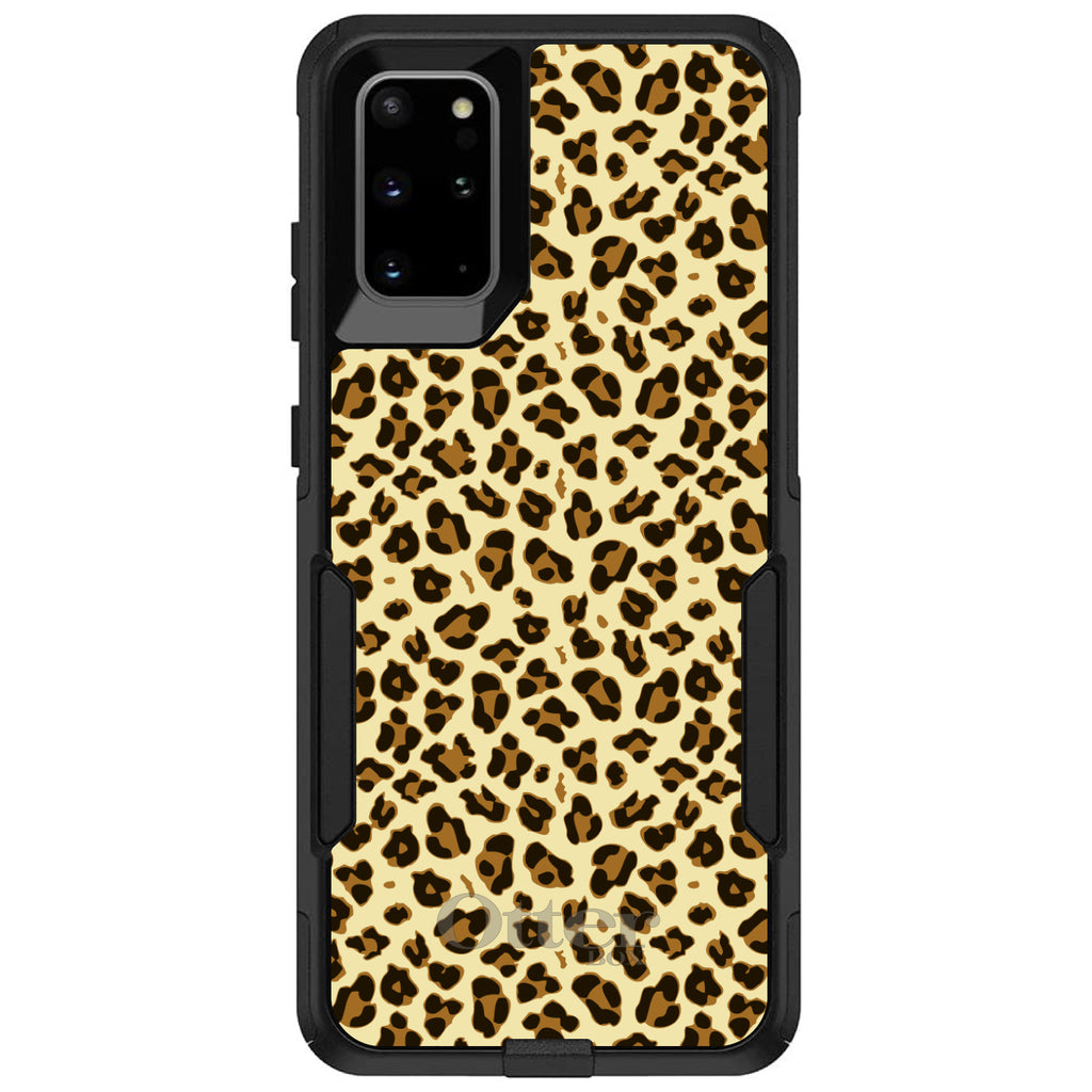 Black Beige Tan Leopard Skin Spots OtterBox Commuter Case for iPhone & Galaxy, view 6