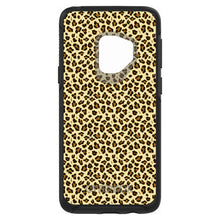 DistinctInk™ OtterBox Symmetry Series Case for Apple iPhone / Samsung Galaxy / Google Pixel - Black Beige Tan Leopard Skin Spots