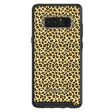 DistinctInk™ OtterBox Symmetry Series Case for Apple iPhone / Samsung Galaxy / Google Pixel - Black Beige Tan Leopard Skin Spots