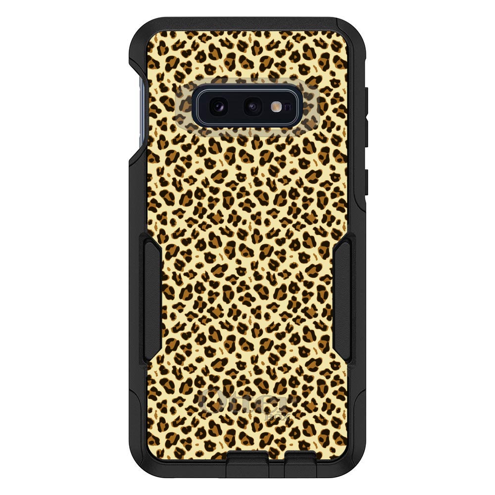 Black Beige Tan Leopard Skin Spots OtterBox Commuter Case for iPhone & Galaxy, view 8
