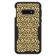DistinctInk™ OtterBox Commuter Series Case for Apple iPhone or Samsung Galaxy - Black Beige Tan Leopard Skin Spots