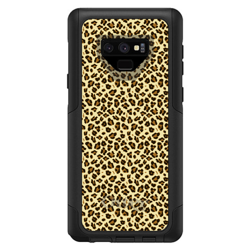 Black Beige Tan Leopard Skin Spots OtterBox Commuter Case for iPhone & Galaxy, view 15