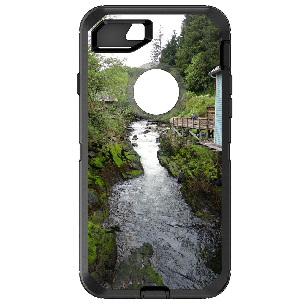 Ketchikan Alaska Stream OtterBox Defender Case for iPhone & Galaxy