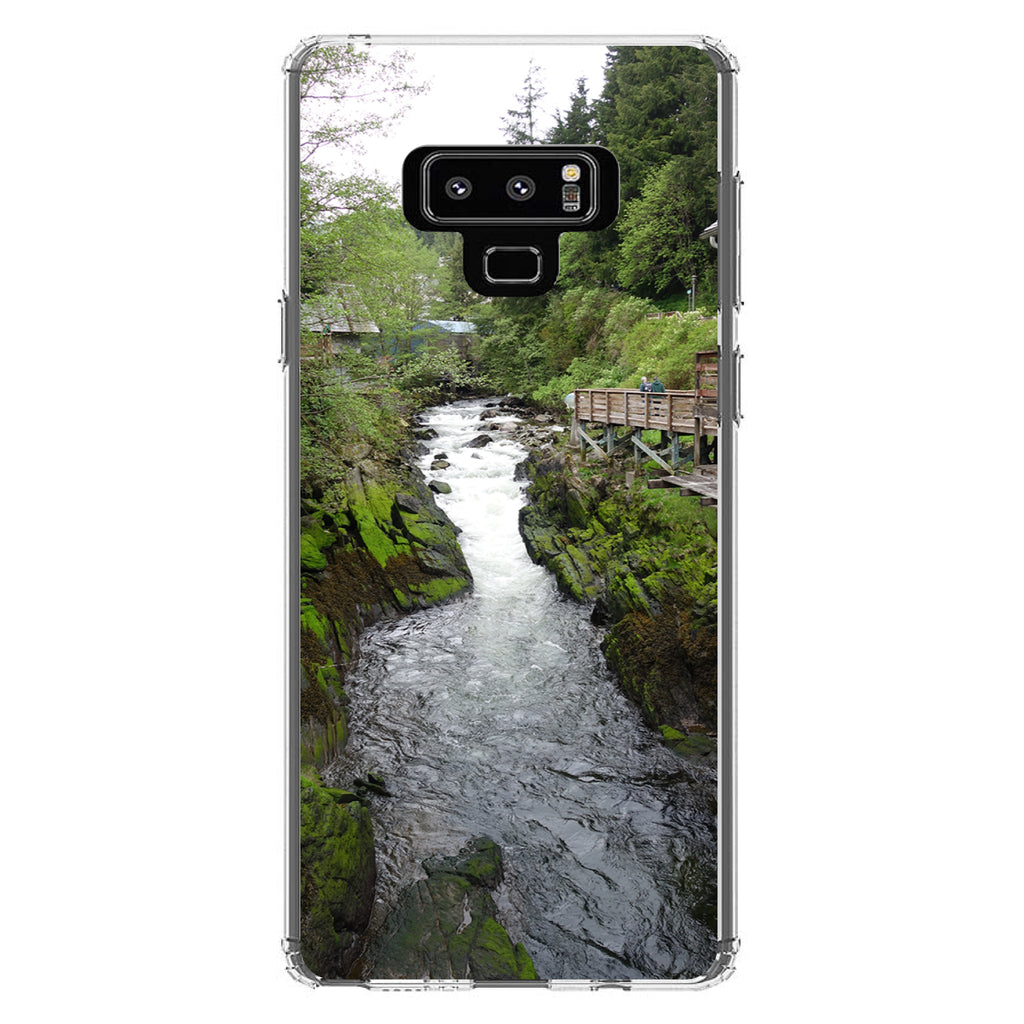 Ketchikan Alaska Stream Clear Shockproof iPhone Case, view 11