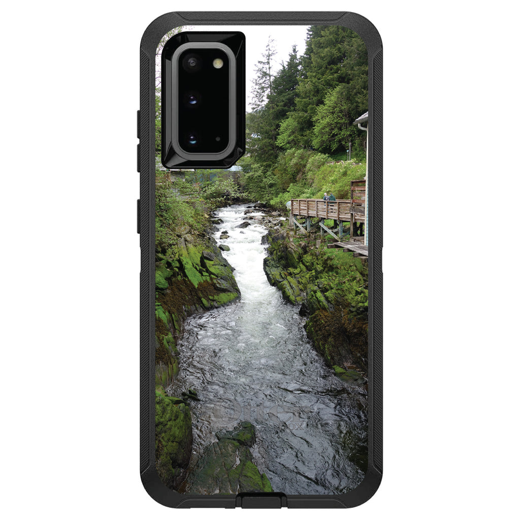 Ketchikan Alaska Stream OtterBox Defender Case for iPhone & Galaxy, view 8